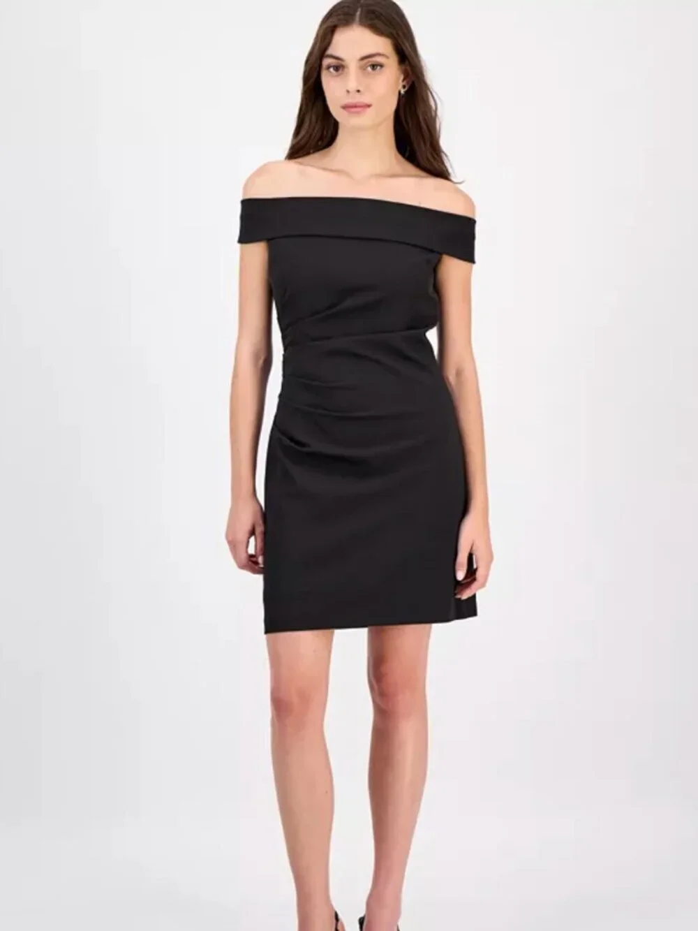 Sam Edelman Women's Off-The-Shoulder Mini Dress Size 10 NWT - Picture 1 of 8